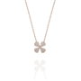 Heliophilia Silver Collar de Plata de Ley 925 Oro Rosa y Blanco